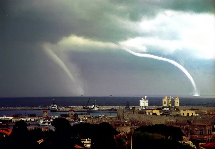 Tornado in Greece file image
