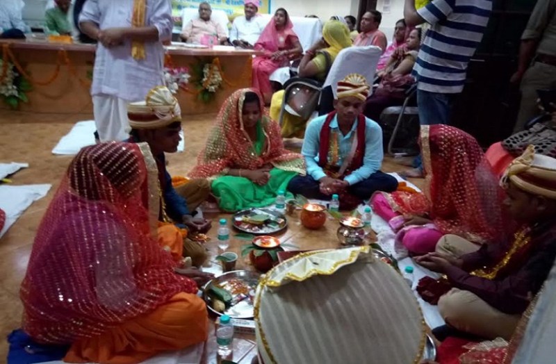Hindu and Muslim Marriage under Samuhik Vivah Yojana Scheme in up
