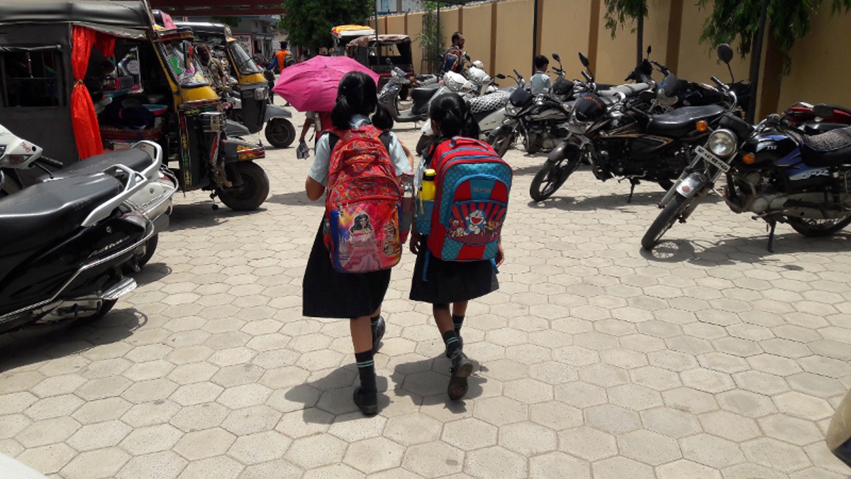 Children carrying double the burden