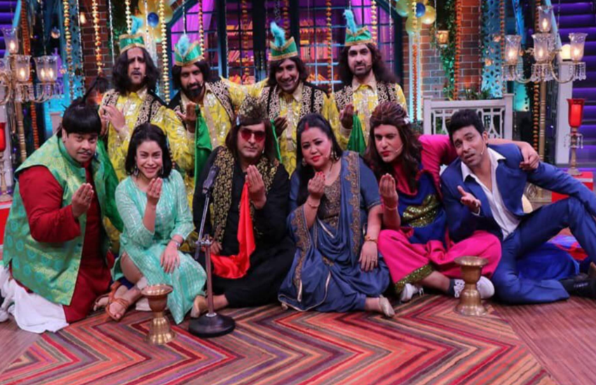 kapil sharma show comedy king surprise in look ustaad medium begum