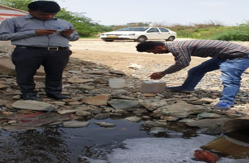 TDS 1600 of rain water in bhilwara