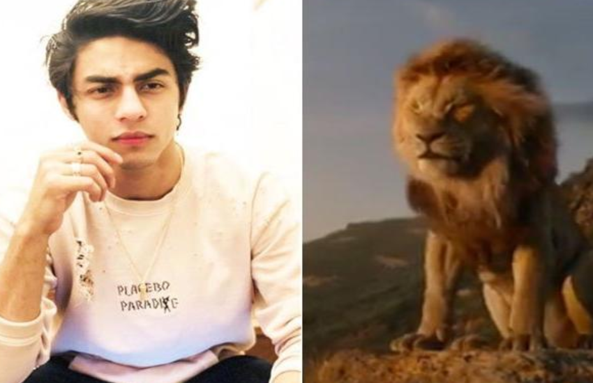 Aryan Khan sounds just like dad Shah Rukh Khan in The Lion King Teaser