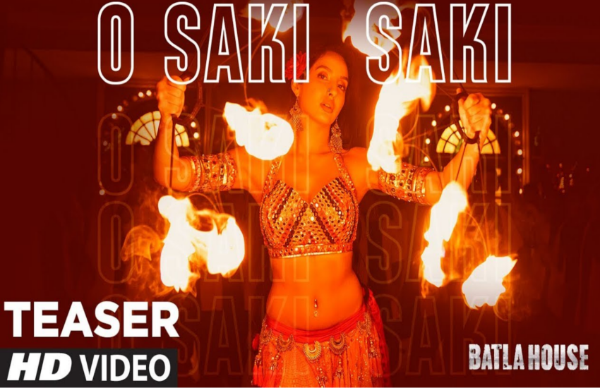 Batla House song O Saki Saki teaser: Nora Fatehi belly dance moves
