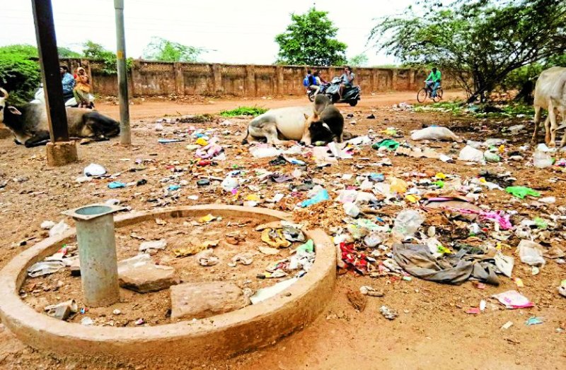 swachh bharat abhiyan team inspection gwalior city