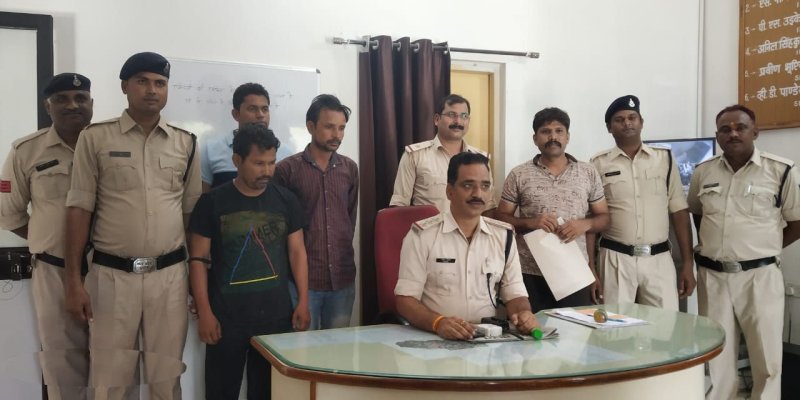 Hemp was selling near IG office two arrested