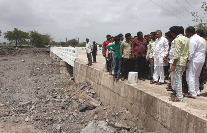 Inaugration of minor Bridge in Bhadla and Aghiya village