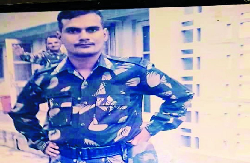 army soldier missing from train from morena