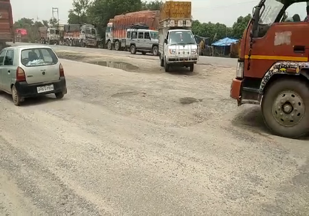 Not stop accident on Bareilly- Sitapur highway