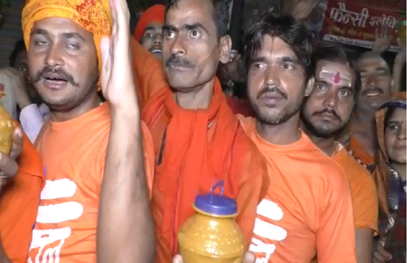 Kanwar Yatra in Varanasi