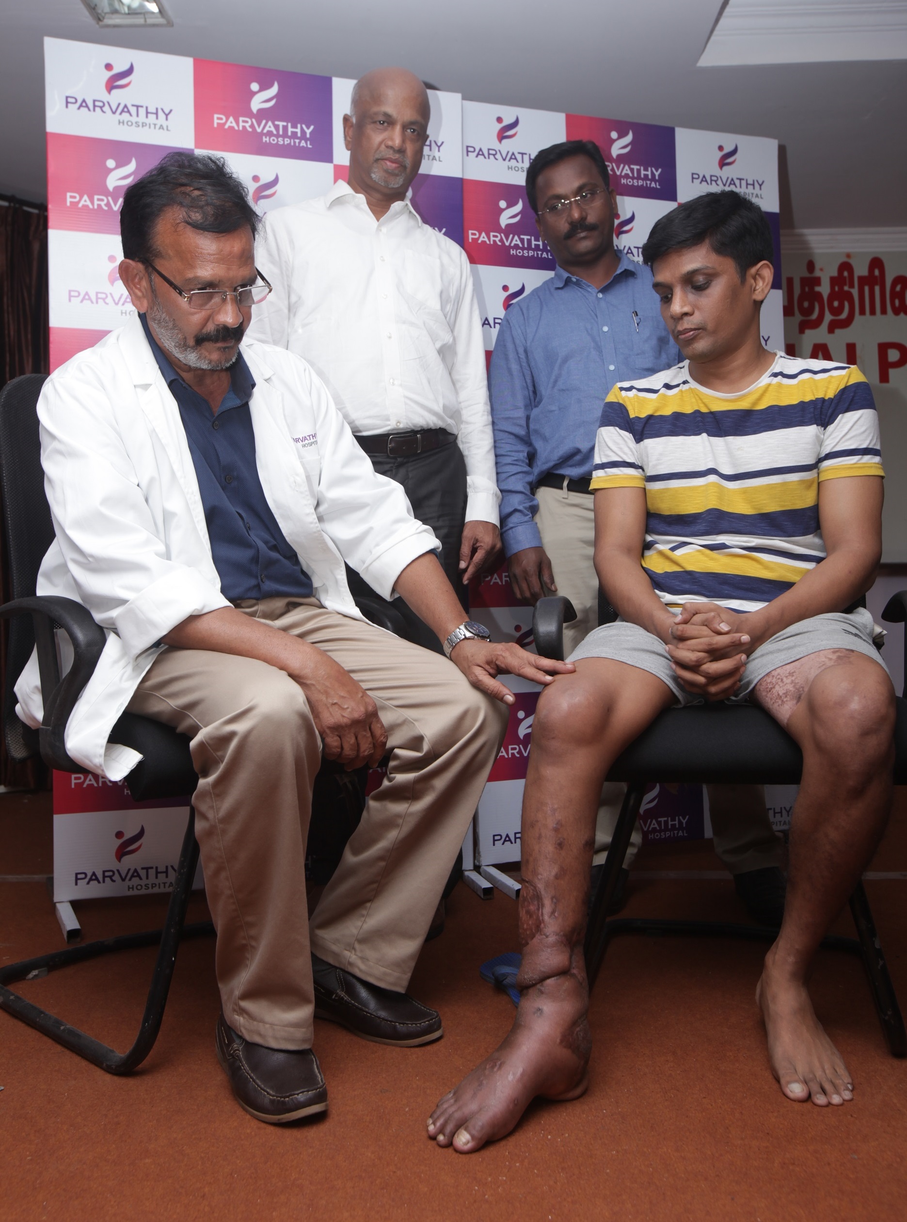 PARVATHY HOSPITAL CONDUCTS COMPLICATED SINGLE INNOVATIVE SURGERY