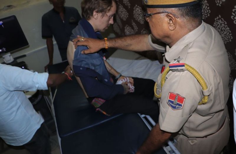 Crime in pushkar : French tourists injured in suspicious circumstances