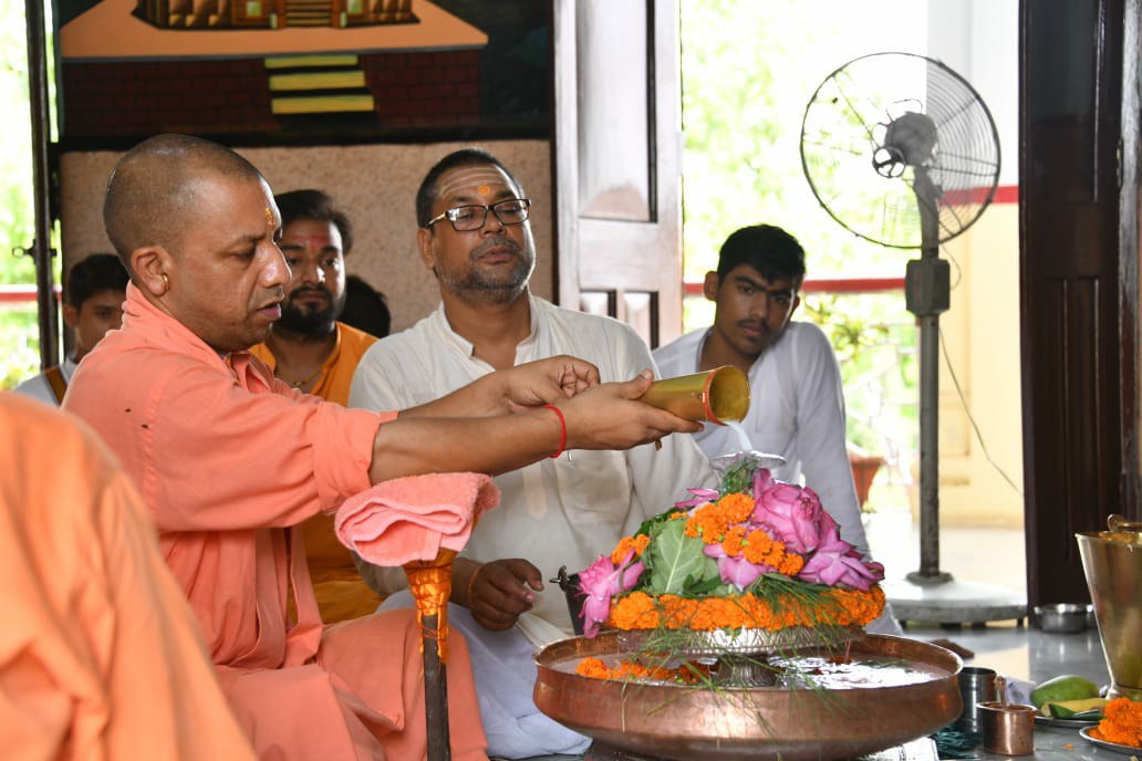 Yogi Adityanath in savan