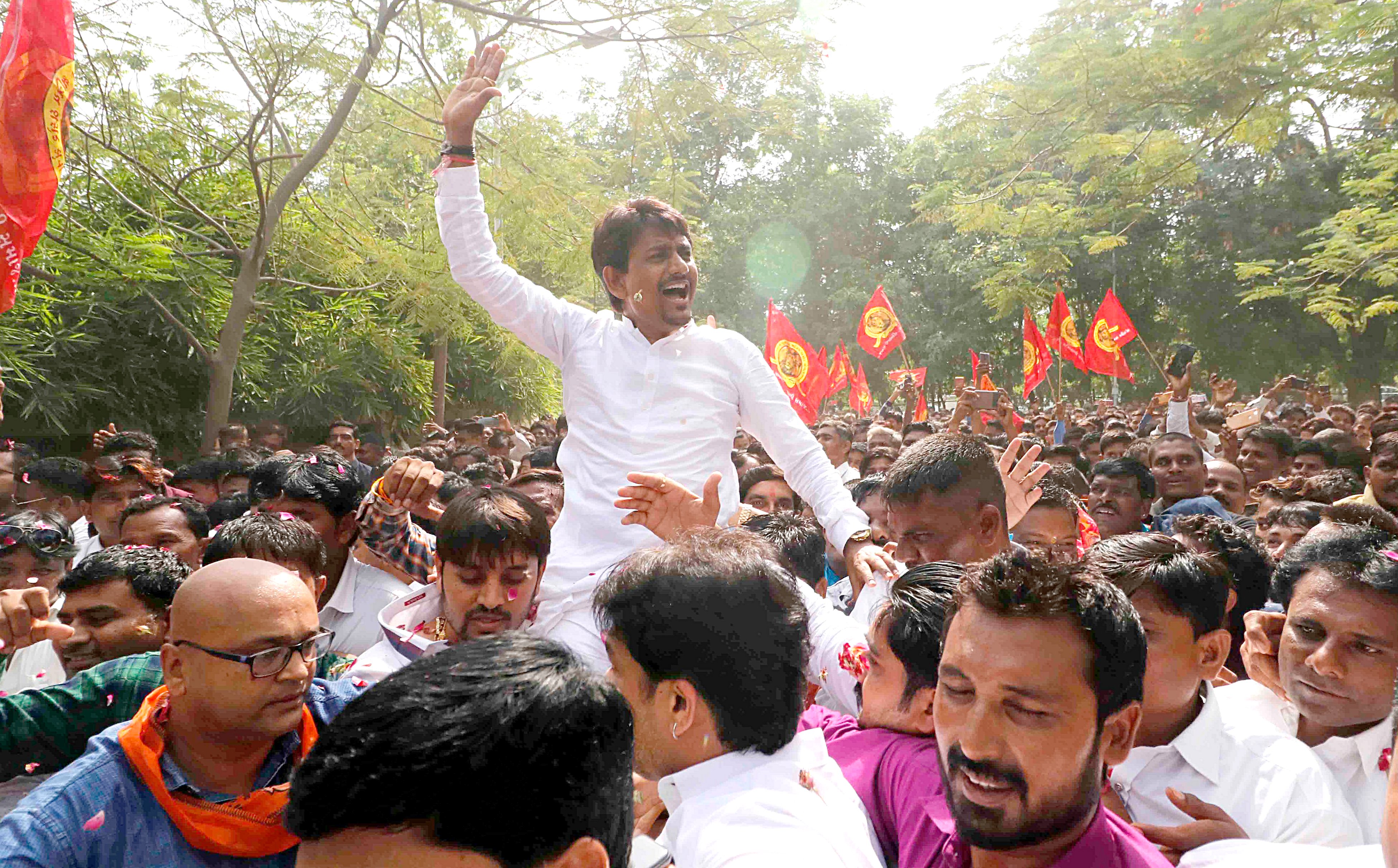 Alpesh Thakor, Supporters, Thakor Sena, BJP