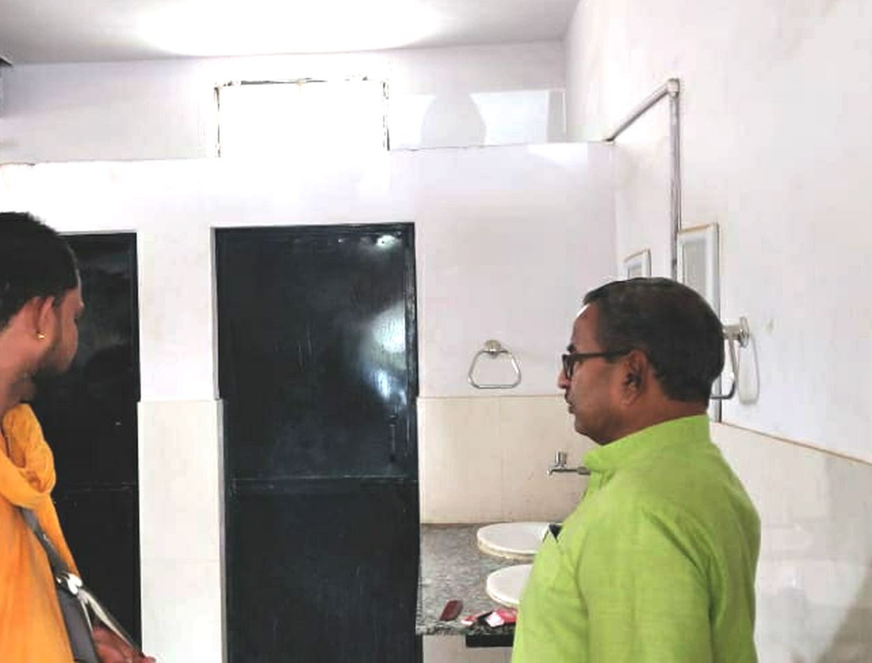Bikaner Mayor Narayan Chopra inspection in pbm hospital