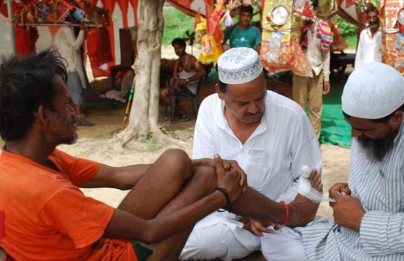 Hindu-Muslim unity in Kanwar