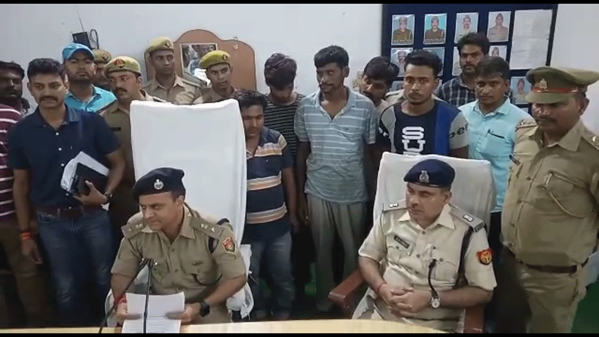 Ayodhya Police Arrested five Criminels in Raunahi