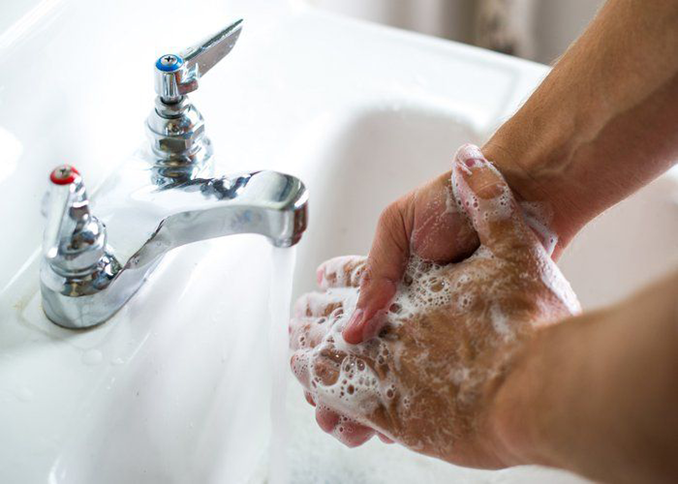 Suspic and hand washing disease