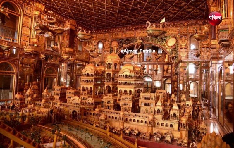 Ajmer: soni ji ki nasiya ajmer having ayodhya nagri of gold