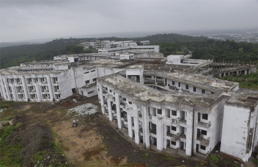New Boy's hostel building was still incomplete after 4 years