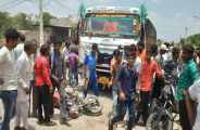Road accident in bhilwara