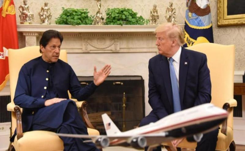 डोनाल्ड ट्रंप और इमरान खान