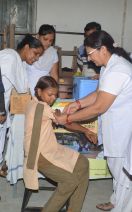 Vaccination against measles-rubella