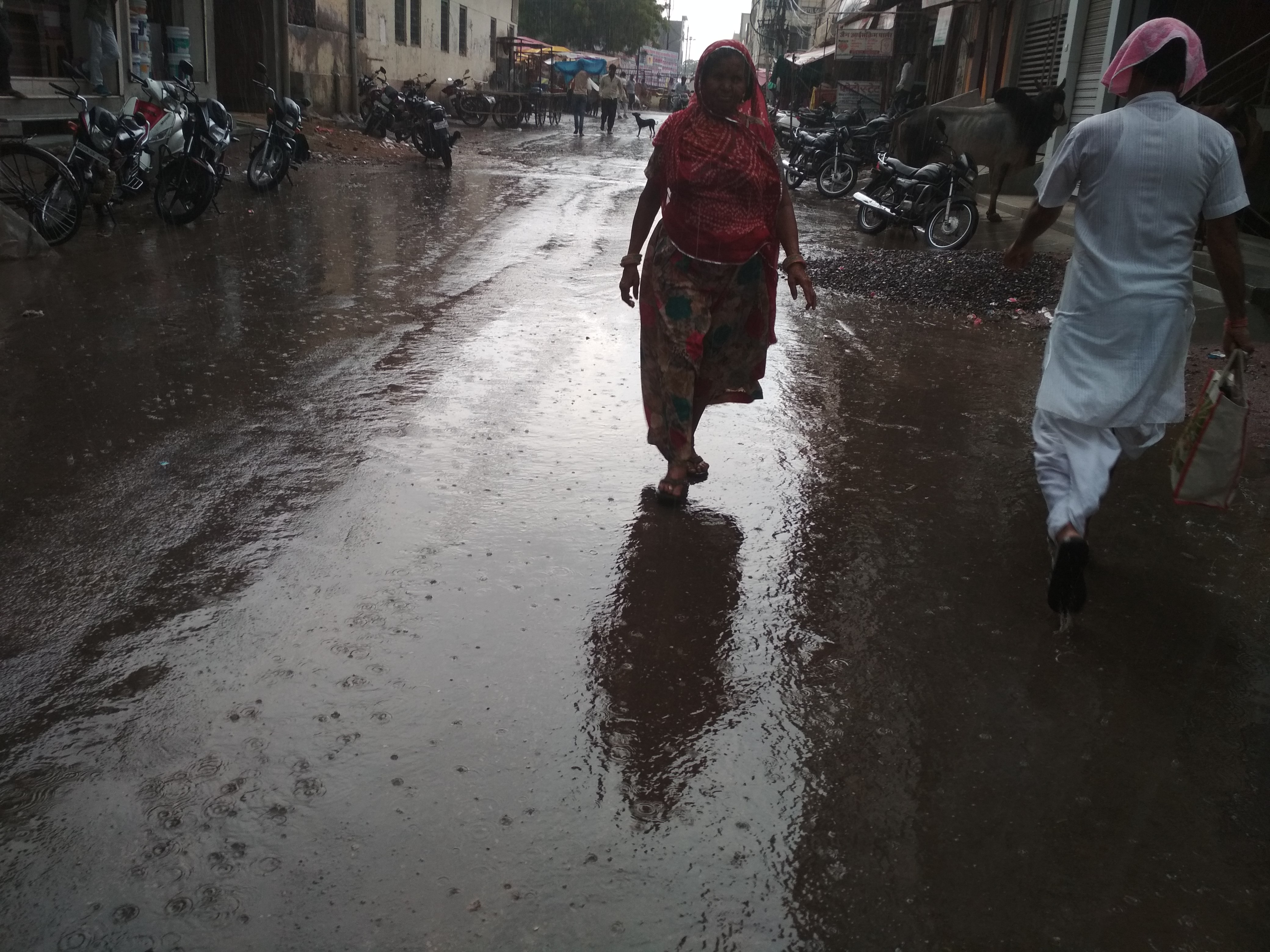 Bikaner Weather- rain in nokha