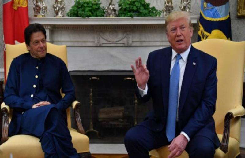 डोनाल्ड ट्रंप और इमरान खान