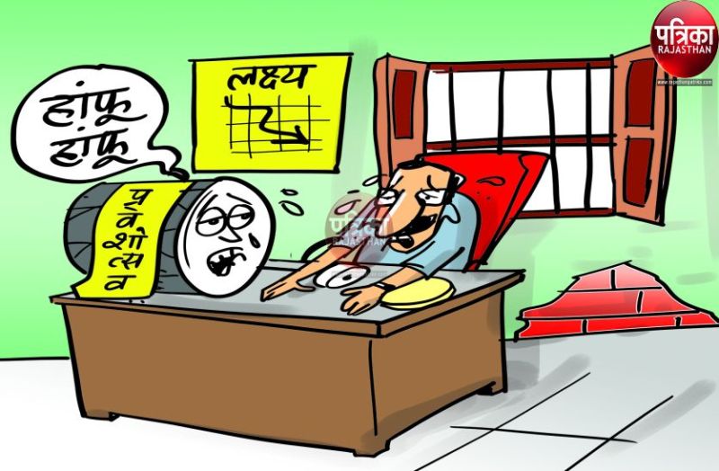 Nomination target incomplete in government schools in pali 