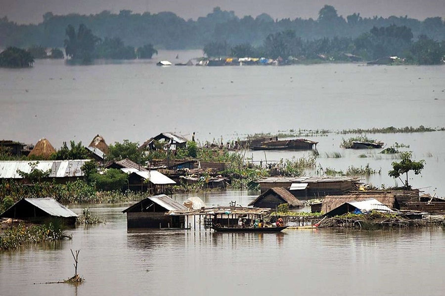 Assam flood hits 20 district and 34 lakh people