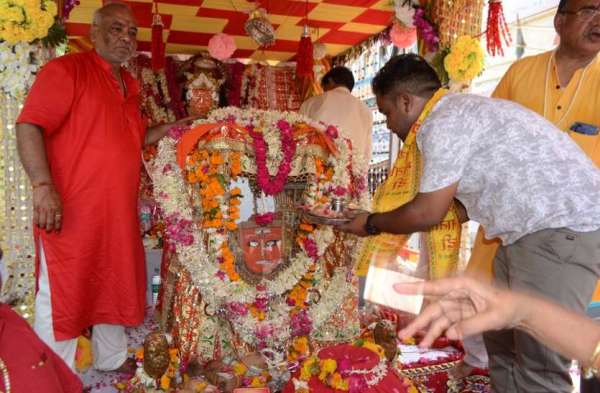 Devi bhagwat Katha shuru