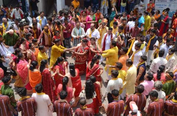 Devi bhagwat Katha shuru