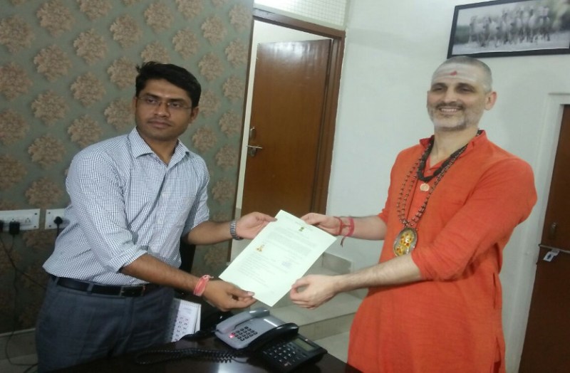 liked Indian culture received Indian citizenship