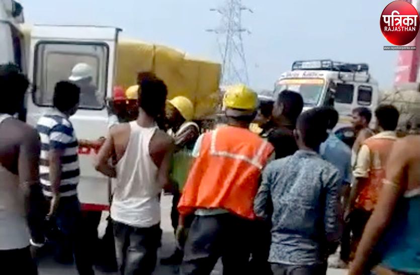 VIDEO : Road accident : ट्रेलर ने श्रमिक को मारी टक्कर, उपचार के दौरान अजमेर के अस्पताल में हो गई मौत