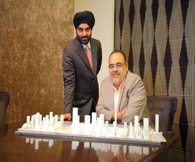 Ponty Chadha and his son