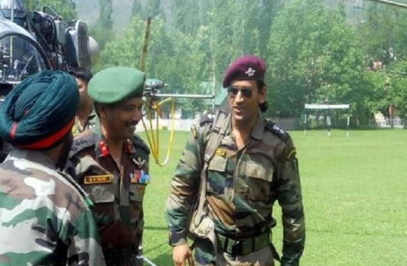 indian army, parachute regiment, team india, bcci
