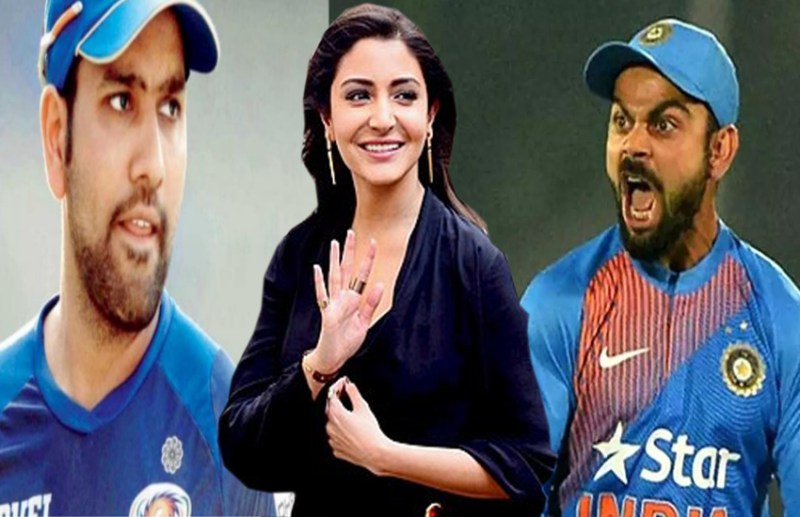 virat, anushka, rohit