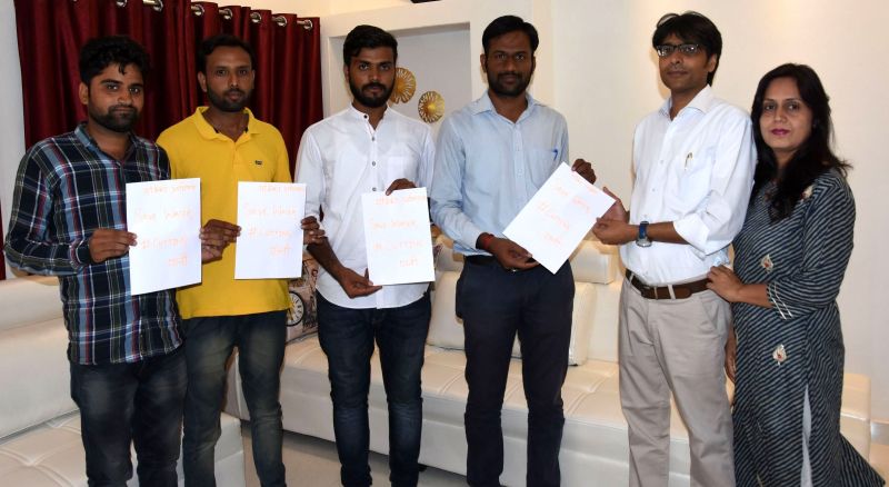 Cutting Water Patrika Campaign for Save Water