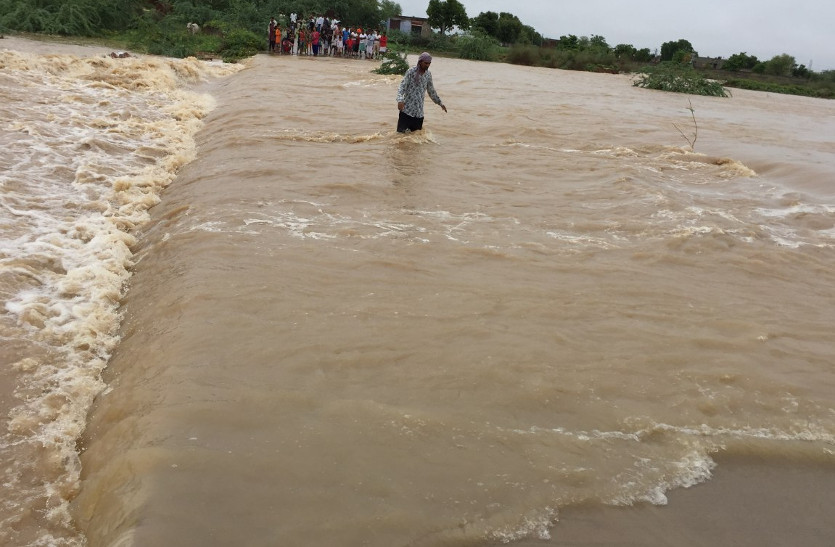 heavy rain in rajasthan