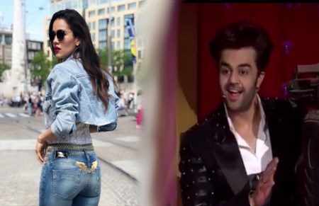 Waluscha D sousa and manish paul 