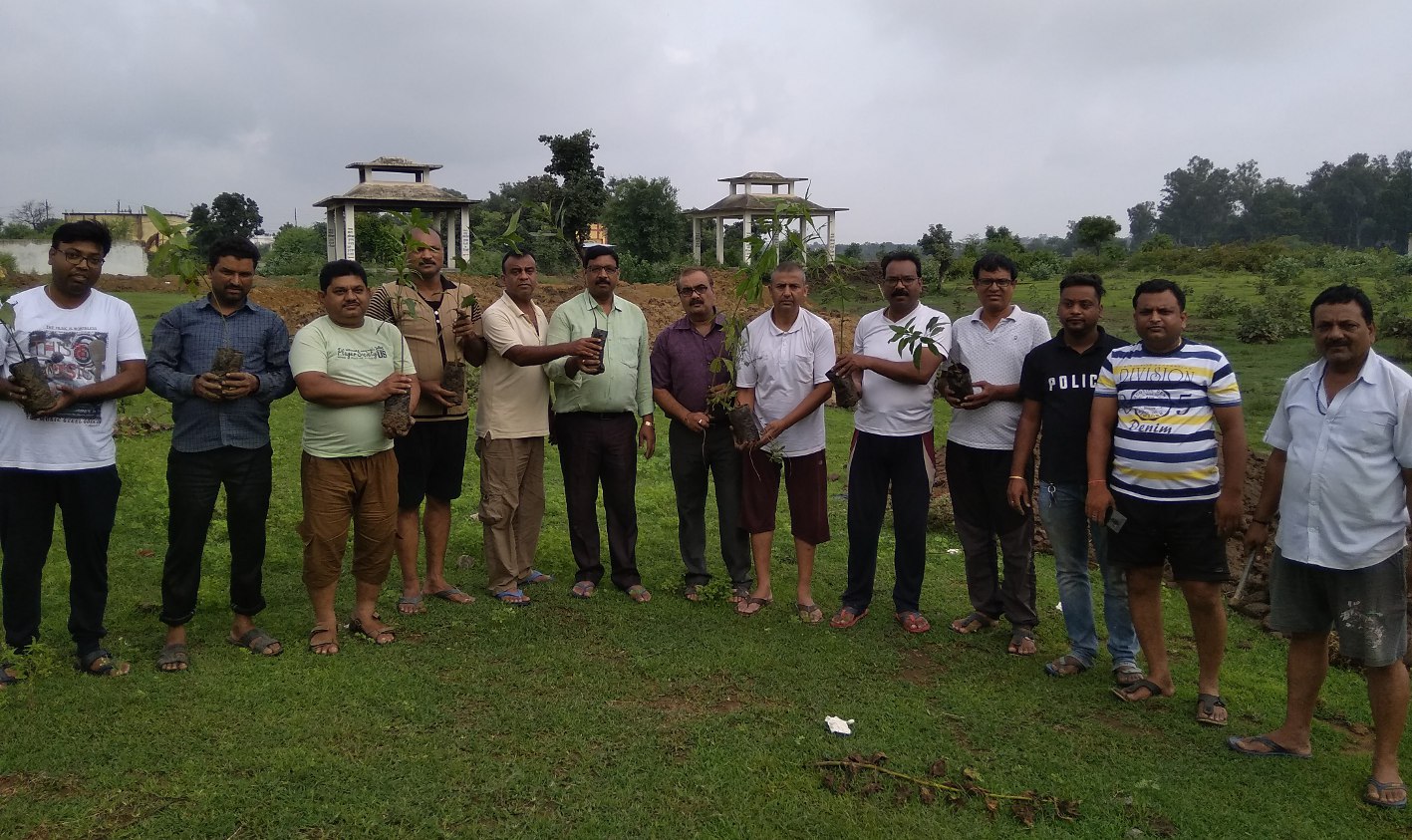 People plant 100 trees in Muktidham