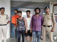 Gang arrested for collecting dacoity from truckers in highway
