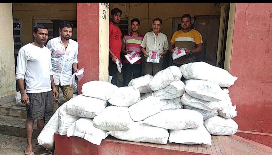bikaner- 9 quintal seized restricted polyethylene