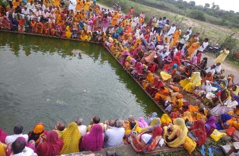 Parikrama yatra of Pushkararanaya reached Thanwala