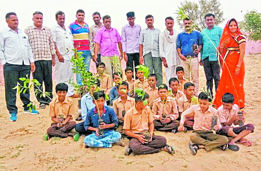Plantation done in schools