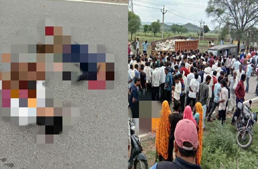 3 Dies In Road Accident Near Thanagazi Alwar