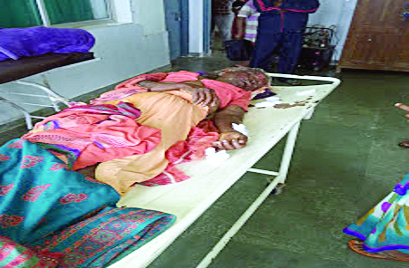 Brutally murder: Young man brutally murdered an old woman in Jashpur