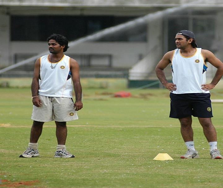 Dhoni and Venugopal Rao
