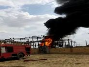 bikaner- fire in gss jamsar