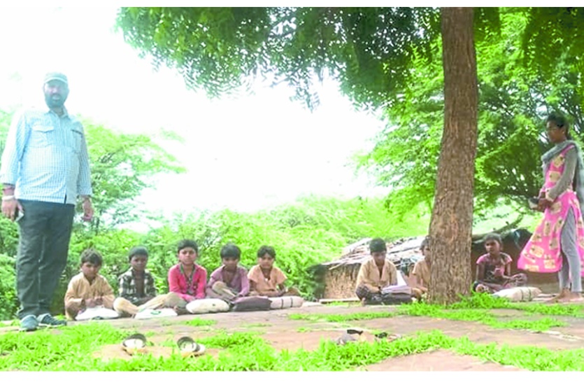 government School on forest land